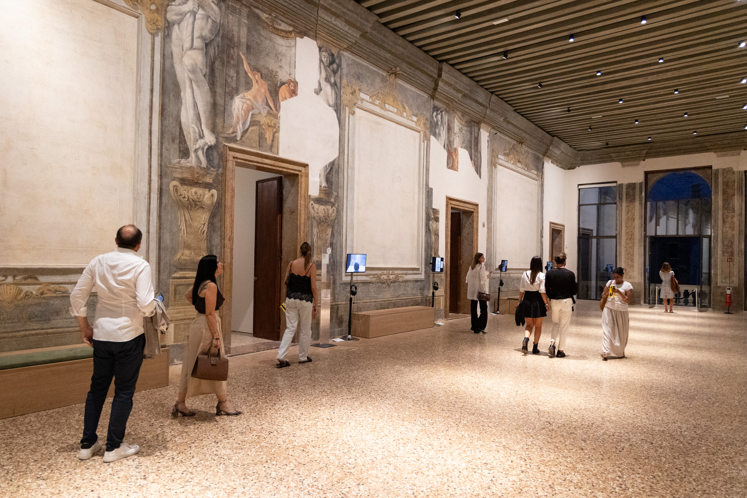 Adventures of Enlightenment, Alexander Kluge, Palazzo Diedo, Venice, installation view